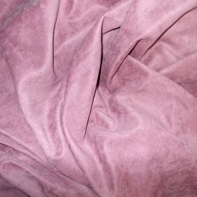 Draperie uni roz catifelat